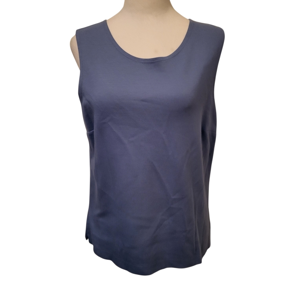 LL Bean Tank Blue sz M